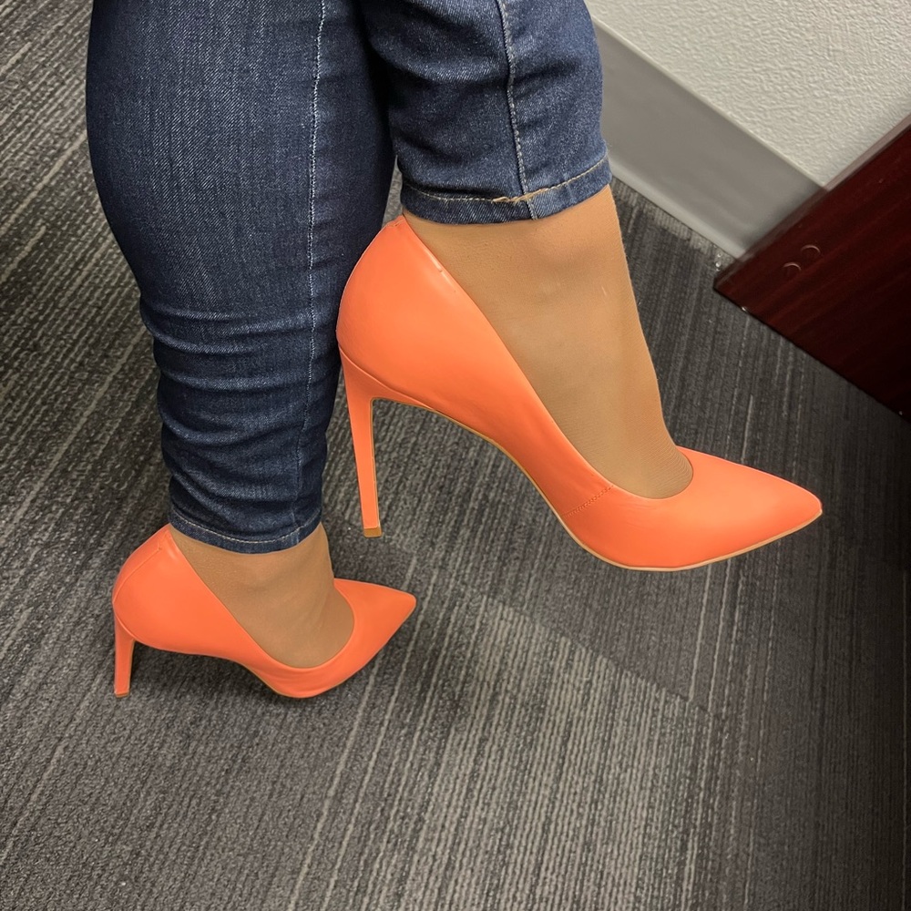 Aldo Peach Pumps
